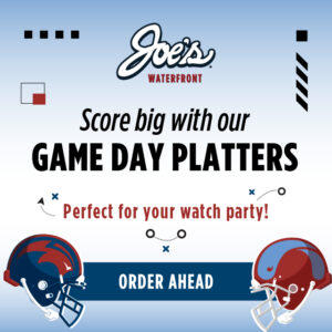 Score big with our game day platters. Perfect for you watch party! Order Ahead.